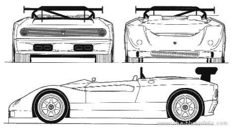 Maserati Barchetta Corsa - Maseratti - drawings, dimensions, pictures of the car