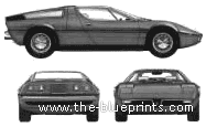 Maserati Bora - Maseratti - drawings, dimensions, pictures of the car