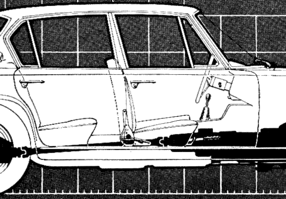 Maserati Quattroporte (1968) - Maseratti - drawings, dimensions, pictures of the car