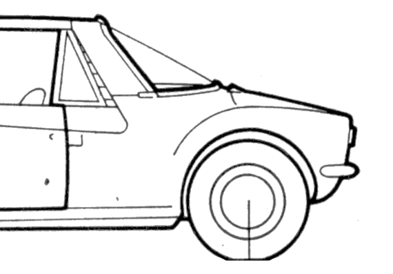 Matra 530 Blueprint - Матра - чертежи, габариты, рисунки автомобиля