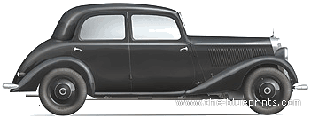 Mercedes-Benz 170V Saloon - Mercedes Benz - drawings, dimensions, pictures of the car