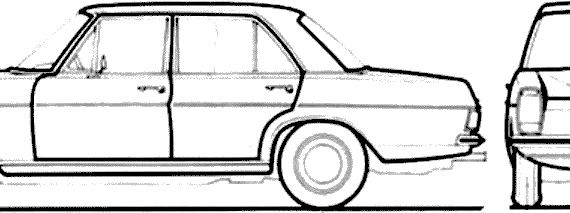 Mercedes-Benz 220D (1970) - Mercedes Benz - drawings, dimensions, pictures of the car