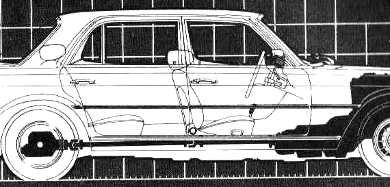 Mercedes-Benz 450SEL 6.9 - Mercedes Benz - drawings, dimensions, pictures of the car
