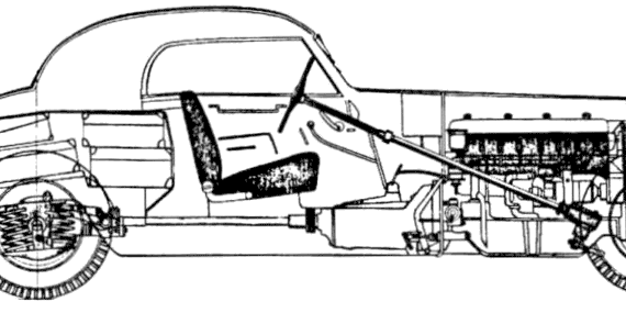Mercedes-Benz 540K W129 - Mercedes Benz - drawings, dimensions, pictures of the car