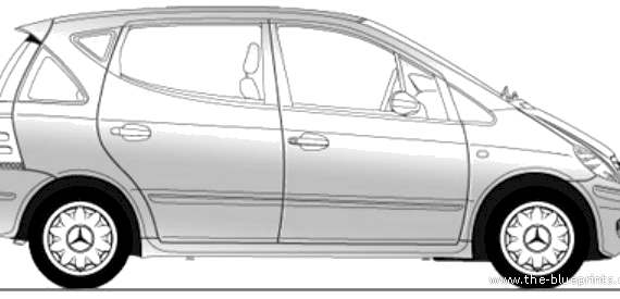 Mercedes-Benz A-Class W168 - Mercedes Benz - drawings, dimensions, pictures of the car