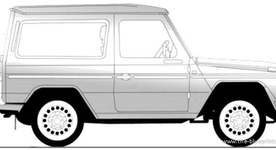 Mercedes-Benz G-Wagen swb W461 - Mercedes Benz - drawings, dimensions, pictures of the car