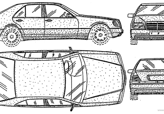 Mercedes-Benz S-Class 600 - Mercedes Benz - drawings, dimensions, pictures of the car