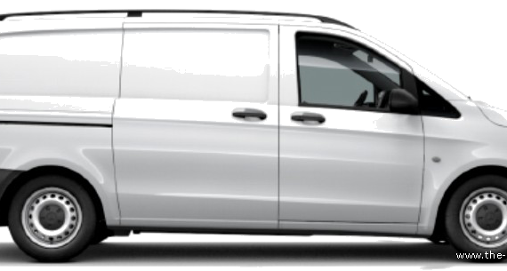 Mercedes-Benz Vito (2014) - Mercedes Benz - drawings, dimensions, pictures of the car