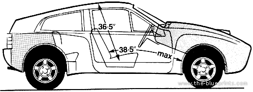Midas Gold (1986) - Various cars - drawings, dimensions, pictures of the car