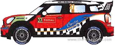 Mini Clubman WEC (2011) - Mini - drawings, dimensions, pictures of the car