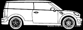Mini Clubvan (2016) - Mini - drawings, dimensions, pictures of the car