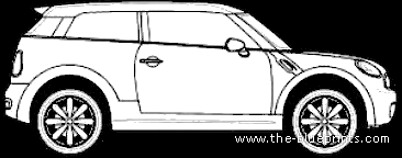 Mini Paceman (2016) - Mini - drawings, dimensions, pictures of the car