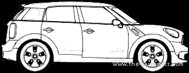 Mini Traveller MPV (2015) - Мини - чертежи, габариты, рисунки автомобиля