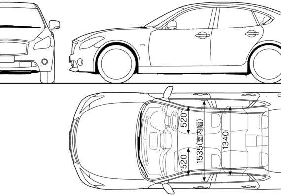 Mitsubishi Proudia (2012) - Mittsubishi - drawings, dimensions, pictures of the car