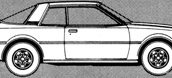 Mitsubishi Sapporo GSR (2000) - Митцубиси - чертежи, габариты, рисунки автомобиля