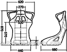 Monaco EVO - Seats - drawings, dimensions, pictures of the car