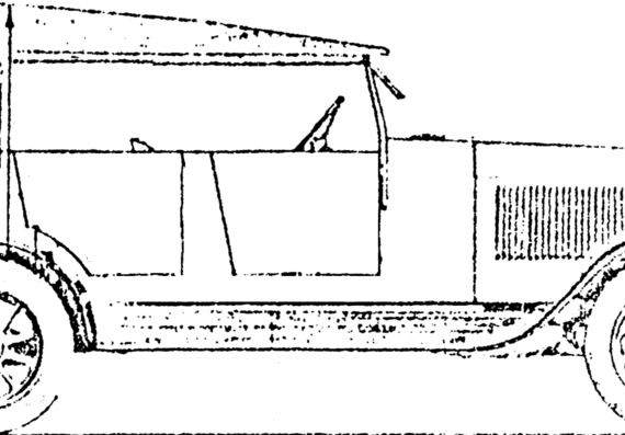 Morris Cowley Flatnose (1927) - Morris - drawings, dimensions, pictures of the car