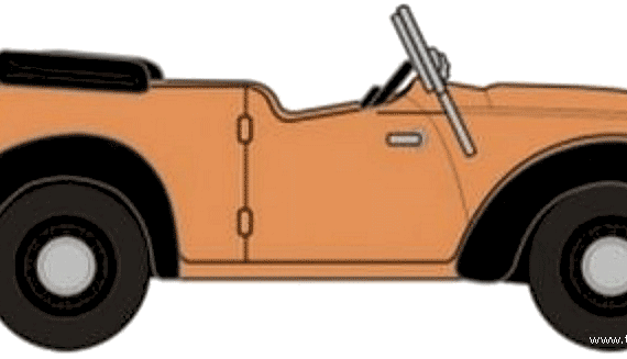 Morris Eight E Series Tourer - Моррис - чертежи, габариты, рисунки автомобиля
