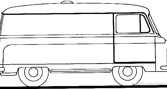 Morris J2 (1956) - Моррис - чертежи, габариты, рисунки автомобиля