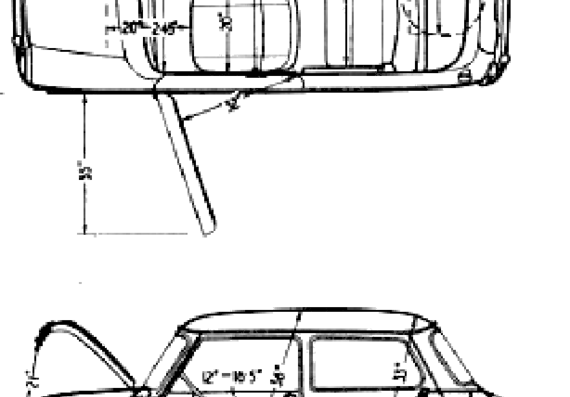 Morris Mini Cooper 1275 S (1964) - Morris - drawings, dimensions, pictures of the car