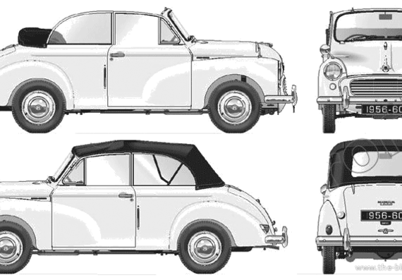 Morris Minor Tourer (1958) - Morris - drawings, dimensions, pictures of the car