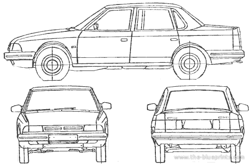 Moskvich Kalita - Moskvich - drawings, dimensions, pictures of the car