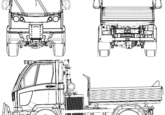 Multicar M27 (2012) - Different cars - drawings, dimensions, pictures of the car