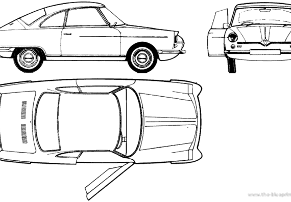 NSU Sport Prinz - NSO - drawings, dimensions, pictures of the car