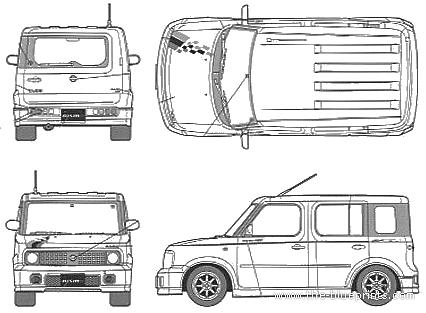 Nismo Cube S-tune - Nissan - drawings, dimensions, pictures of the car