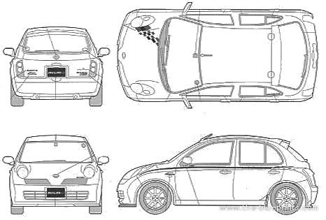 Nismo March S-tune - Nissan - drawings, dimensions, pictures of the car