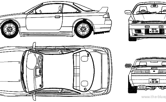 Nissan Silvia S14 with Nismo Bodykit - Nissan - drawings, dimensions, pictures of the car
