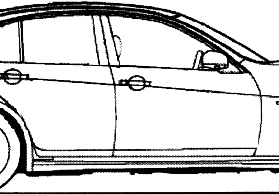 Nissan Skyline (2009) - Ниссан - чертежи, габариты, рисунки автомобиля