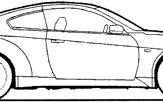 Nissan Skyline Coupe V37 (2009) - Ниссан - чертежи, габариты, рисунки автомобиля