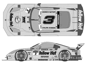 Nissan Z Yellow Hat (2007) - Nissan - drawings, dimensions, pictures of the car