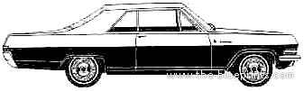 Opel Diplomat Coupe V8 (1965) - Opel - drawings, dimensions, pictures of the car