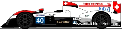 Oreca 03-Judd LM (2012) - Different cars - drawings, dimensions, pictures of the car