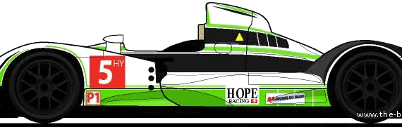 Oreca Swiss Hy Tech-Hybrid LM (2011) - Various cars - drawings, dimensions, pictures of the car