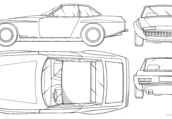 Orsini - Прототип - чертежи, габариты, рисунки автомобиля