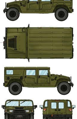 PLA Meng Shi 1.5t MLUV-Hardtop - Various cars - drawings, dimensions, pictures of the car