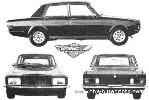 Panther Rio (1976) - Various cars - drawings, dimensions, pictures of the car