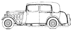 Peugeot 301C Berline N7S (1932) - Peugeot - drawings, dimensions, pictures of the car