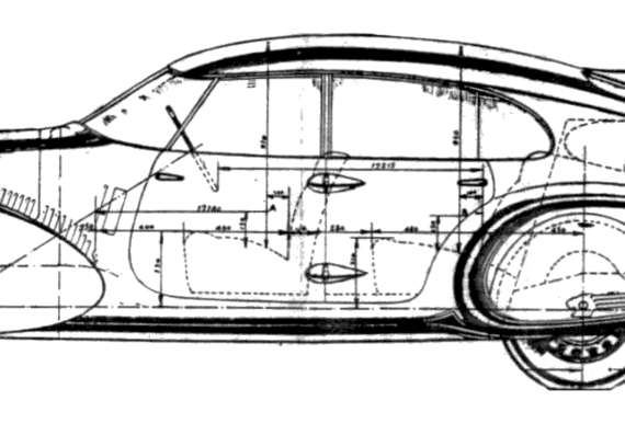 Peugeot N4X (1937) - Peugeot - drawings, dimensions, pictures of the car