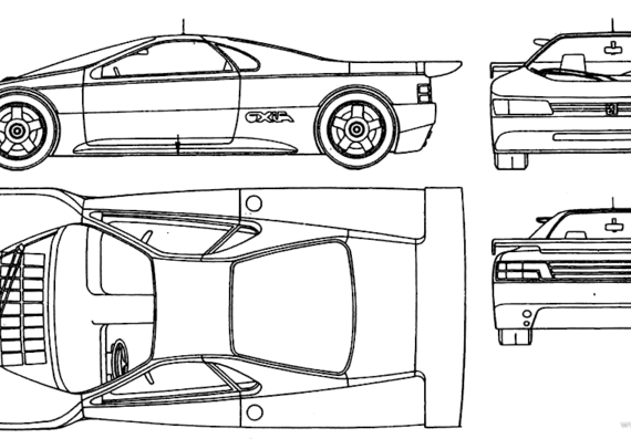 Peugeot Oxia - Peugeot - drawings, dimensions, pictures of the car