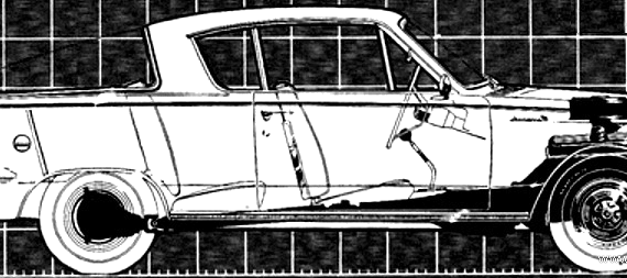 Plymouth Barracuda S (1965) - Плимут - чертежи, габариты, рисунки автомобиля