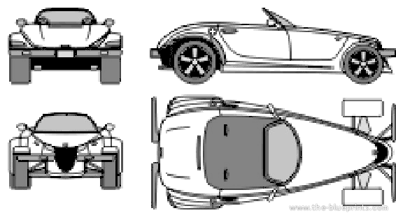 Plymouth Prowler (2001) - Plymouth - drawings, dimensions, pictures of the car