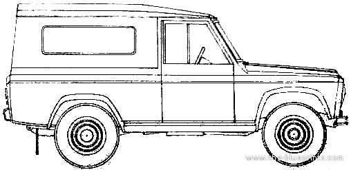 Portaro 280 - Разные автомобили - чертежи, габариты, рисунки автомобиля