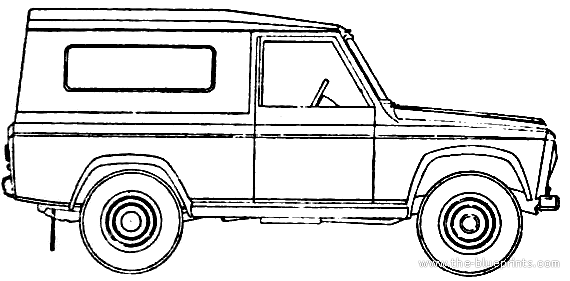 Portaro Hard Top - Разные автомобили - чертежи, габариты, рисунки автомобиля