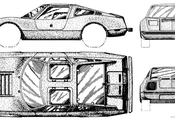 Proto 05 - Прототип - чертежи, габариты, рисунки автомобиля