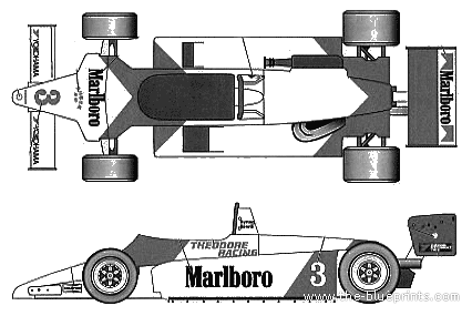 Ralt RT3 Macau GP - Different cars - drawings, dimensions, pictures of the car