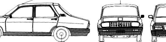 Renault 12 Argentina - Renault - drawings, dimensions, pictures of the car